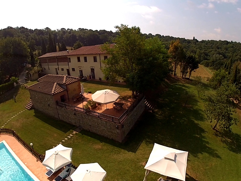Agriturismo in Toscane met zwembad en restaurant